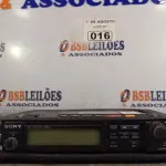 LOTE 016 - 01 APARELHO DIGITAL ÁUDIO TAPE-RECORDER MARCA SONY MODELO TCD-D10. (NO ESTADO, LEILÃO NÃO TEM GARANTIA E NEM DEVOLUÇÃO, SUJEITO A POSSÍVEIS AVARIAS VISÍVEIS/OCULTAS E/OU AUSÊNCIA DE COMPONENTES).