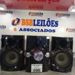 LOTE 096 - 01 APARELHO DE SOM 3X1 MARCA PANASONIC. (NO ESTADO, LEILÃO NÃO TEM GARANTIA E NEM DEVOLUÇÃO, SUJEITO A POSSÍVEIS AVARIAS VISÍVEIS/OCULTAS E/OU AUSÊNCIA DE COMPONENTES).