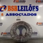 LOTE 095 - 01 ROLO DE CABO FLEXÍVEL 1X10MM NA COR PRETA.100 METROS (NOVO) (NO ESTADO, LEILÃO NÃO TEM GARANTIA E NEM DEVOLUÇÃO, SUJEITO A POSSÍVEIS AVARIAS VISÍVEIS/OCULTAS E/OU AUSÊNCIA DE COMPONENTES).