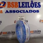 LOTE 155 - 01 ROLO DE CABO FLEXÍVEL 1X4MM NA COR AZUL. 100 METROS (NOVO)(NO ESTADO, LEILÃO NÃO TEM GARANTIA E NEM DEVOLUÇÃO, SUJEITO A POSSÍVEIS AVARIAS VISÍVEIS/OCULTAS E/OU AUSÊNCIA DE COMPONENTES).