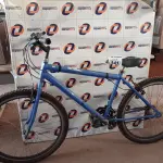 LOTE 141 - 01 BICICLETA ARO 26. (NO ESTADO, LEILÃO NÃO TEM GARANTIA E NEM DEVOLUÇÃO, SUJEITO A POSSÍVEIS AVARIAS VISÍVEIS/OCULTAS E/OU AUSÊNCIA DE COMPONENTES).
