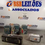 LOTE 038 - 02 OSCILADORES TELEGRAFIA, 01 REFLETÔMETRO, 01 TRANSCEIVER E 01 FILMADORA. (NO ESTADO, LEILÃO NÃO TEM GARANTIA E NEM DEVOLUÇÃO, SUJEITO A POSSÍVEIS AVARIAS VISÍVEIS/OCULTAS E/OU AUSÊNCIA DE COMPONENTES).