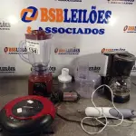 LOTE 134 - 01 ROBÔ ASPIRADOR, 01 LIQUIDIFICADOR, 01 CAFETEIRA, 02 MIXER PARA ALIMENTOS E 01 COPO DE MULTIPROCESSADOR COM AVARIAS. (NO ESTADO, LEILÃO NÃO TEM GARANTIA E NEM DEVOLUÇÃO, SUJEITO A POSSÍVEIS AVARIAS VISÍVEIS/OCULTAS E/OU AUSÊNCIA DE COMPONENTES).