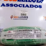 LOTE 080 - 01 ROLO DE CABO FLEXÍVEL 1X10MM NA COR VERDE. 100 METROS (NOVO)(NO ESTADO, LEILÃO NÃO TEM GARANTIA E NEM DEVOLUÇÃO, SUJEITO A POSSÍVEIS AVARIAS VISÍVEIS/OCULTAS E/OU AUSÊNCIA DE COMPONENTES).