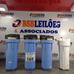 LOTE 169 - 04 FILTROS TIPO CAVALETE PARA CAIXA D’AGUA. (NO ESTADO, LEILÃO NÃO TEM GARANTIA E NEM DEVOLUÇÃO, SUJEITO A POSSÍVEIS AVARIAS VISÍVEIS/OCULTAS E/OU AUSÊNCIA DE COMPONENTES).