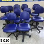 LOTE 421 - 10 CADEIRAS GIRATORIAS SEM BRAÇO (UNIDADE: B-034 - POUSO ALEGRE/MG LOCAL DE RETIRADA: AVENIDA DOS ALECRINS, 1020 - DISTRITO INDUSTRIAL –  POUSO ALEGRE/MG – CEP: 37.556-839)