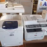 LOTE 091 - 02 IMPRESSORAS MULTIFUNCIONAL MARCAS E MODELOS DIVERSOS. (NO ESTADO, LEILÃO NÃO TEM GARANTIA E NEM DEVOLUÇÃO, SUJEITO A POSSÍVEIS AVARIAS VISÍVEIS/OCULTAS E/OU AUSÊNCIA DE COMPONENTES).