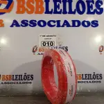 LOTE 010 - 01 ROLO DE CABO FLEXÍVEL 1X2,5MM NA COR VERMELHA. 100 METROS (NOVO) (NO ESTADO, LEILÃO NÃO TEM GARANTIA E NEM DEVOLUÇÃO, SUJEITO A POSSÍVEIS AVARIAS VISÍVEIS/OCULTAS E/OU AUSÊNCIA DE COMPONENTES).