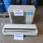 LOTE 399 - CONDICIONADOR DE AR MIDEA + MOTOR MIDEA (UNIDADE: B-041 - PRESIDENTE PRUDENTE/SP - LOCAL DE RETIRADA: RODOVIA ARTUR BOIGUES FILHO Nº 585 - PARQUE RES. CARANDA - PRESIDENTE PRUDENTE/SP – CEP: 19.026-650)