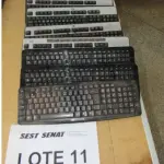 LOTE 349 - 07 TECLADOS HP + 03 TECLADOS MULTILASER (UNIDADE: B-041 - PRESIDENTE PRUDENTE/SP - LOCAL DE RETIRADA: RODOVIA ARTUR BOIGUES FILHO Nº 585 - PARQUE RES. CARANDA - PRESIDENTE PRUDENTE/SP – CEP: 19.026-650)