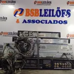 LOTE 152 - 05 APARELHOS DE DVD MARCAS E MODELOS DIVERSOS. (NO ESTADO, LEILÃO NÃO TEM GARANTIA E NEM DEVOLUÇÃO, SUJEITO A POSSÍVEIS AVARIAS VISÍVEIS/OCULTAS E/OU AUSÊNCIA DE COMPONENTES).