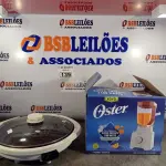 LOTE 139 - 01 CAÇAROLA ELÉTRICA E 01 LIQUIDIFICADOR. (NO ESTADO, LEILÃO NÃO TEM GARANTIA E NEM DEVOLUÇÃO, SUJEITO A POSSÍVEIS AVARIAS VISÍVEIS/OCULTAS E/OU AUSÊNCIA DE COMPONENTES).