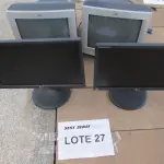 LOTE 365 - 03 MONITORES DE VIDEO + MONITOR DE VIDEO PARA COMPUTADOR (UNIDADE: B-041 - PRESIDENTE PRUDENTE/SP - LOCAL DE RETIRADA: RODOVIA ARTUR BOIGUES FILHO Nº 585 - PARQUE RES. CARANDA - PRESIDENTE PRUDENTE/SP – CEP: 19.026-650)