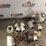 LOTE 162 - 01 LOTE COM VÁRIAS CÂMERAS DE SEGURANÇA MARCAS E MODELOS DIVERSOS. (NO ESTADO, LEILÃO NÃO TEM GARANTIA E NEM DEVOLUÇÃO, SUJEITO A POSSÍVEIS AVARIAS VISÍVEIS/OCULTAS E/OU AUSÊNCIA DE COMPONENTES).