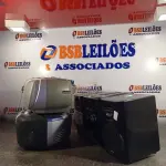 LOTE 138 - 03 APARELHOS DE SOM MARCAS E MODELOS DIVERSOS. (NO ESTADO, LEILÃO NÃO TEM GARANTIA E NEM DEVOLUÇÃO, SUJEITO A POSSÍVEIS AVARIAS VISÍVEIS/OCULTAS E/OU AUSÊNCIA DE COMPONENTES).