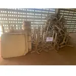 LOTE 086 - 27 COMPOSTO MESA CADEIRAS 04 LUGARES (UNIDADE: B-076 - SANTARÉM/PA - LOCAL DE RETIRADA: RODOVIA SANTARÉM CUIABÁ, BR 163, KM 05, S/N, BAIRRO MATINHA - SANTARÉM/PA - CEP: 68.030-000)