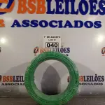LOTE 040 - 01 ROLO DE CABO FLEXÍVEL 1X2,5MM NA COR VERDE. 100 METROS (NOVO)(NO ESTADO, LEILÃO NÃO TEM GARANTIA E NEM DEVOLUÇÃO, SUJEITO A POSSÍVEIS AVARIAS VISÍVEIS/OCULTAS E/OU AUSÊNCIA DE COMPONENTES).