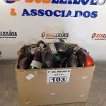 LOTE 103 - 01 LOTE COM GRANDE QUANTIDADE DE MOUSES MARCAS E MODELOS DIVERSOS. (NO ESTADO, LEILÃO NÃO TEM GARANTIA E NEM DEVOLUÇÃO, SUJEITO A POSSÍVEIS AVARIAS VISÍVEIS/OCULTAS E/OU AUSÊNCIA DE COMPONENTES).