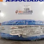 LOTE 120 - 01 ROLO DE CABO FLEXÍVEL 1X10MM NA COR AZUL. 100 METROS (NOVO)(NO ESTADO, LEILÃO NÃO TEM GARANTIA E NEM DEVOLUÇÃO, SUJEITO A POSSÍVEIS AVARIAS VISÍVEIS/OCULTAS E/OU AUSÊNCIA DE COMPONENTES).