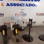 LOTE 114 - 01 I-SAT ANALYZER E 02 SCANER MOTOROLA. (NO ESTADO, LEILÃO NÃO TEM GARANTIA E NEM DEVOLUÇÃO, SUJEITO A POSSÍVEIS AVARIAS VISÍVEIS/OCULTAS E/OU AUSÊNCIA DE COMPONENTES).