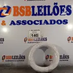 LOTE 140 - 01 ROLO DE CABO FLEXÍVEL 1X2,5MM NA COR BRANCA. 100 METROS (NOVO)(NO ESTADO, LEILÃO NÃO TEM GARANTIA E NEM DEVOLUÇÃO, SUJEITO A POSSÍVEIS AVARIAS VISÍVEIS/OCULTAS E/OU AUSÊNCIA DE COMPONENTES).