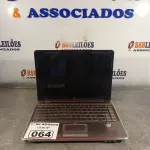 LOTE 064 - 01 NOTEBOOK MARCA HP. (NO ESTADO, LEILÃO NÃO TEM GARANTIA E NEM DEVOLUÇÃO, SUJEITO A POSSÍVEIS AVARIAS VISÍVEIS/OCULTAS E/OU AUSÊNCIA DE COMPONENTES).