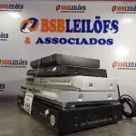 LOTE 152 - 05 APARELHOS DE DVD MARCAS E MODELOS DIVERSOS. (NO ESTADO, LEILÃO NÃO TEM GARANTIA E NEM DEVOLUÇÃO, SUJEITO A POSSÍVEIS AVARIAS VISÍVEIS/OCULTAS E/OU AUSÊNCIA DE COMPONENTES).