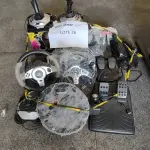 LOTE 259 - 06 JOYSTICK + 03 DIREÇÕES + 02 PEDAIS (UNIDADE: A-018 - RECIFE/PE - LOCAL DE RETIRADA: AVENIDA BEBERIBE, 3620 - BEBERIBE - RECIFE/PE - CEP: 52.130-547)