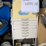 LOTE 642 - ARMARIO BRANCO COM 7 GAVETAS + 02 AMALGAMADORES + BOMBA A VACUO + AUTOCLAVE 21 LITROS+ ULTRASSOM ODONTOLÓGICOI. (UNIDADE: DN 164 - SANTO ANTÔNIO DA PLATINA/PR - LOCAL DE RETIRADA: RODOVIA BR-153 - KM 41, Nº 970 –  SANTO ANTÔNIO DA PLATINA/PR - CEP: 86.430-000)