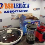 LOTE 139 - 01 CAÇAROLA ELÉTRICA E 01 LIQUIDIFICADOR. (NO ESTADO, LEILÃO NÃO TEM GARANTIA E NEM DEVOLUÇÃO, SUJEITO A POSSÍVEIS AVARIAS VISÍVEIS/OCULTAS E/OU AUSÊNCIA DE COMPONENTES).