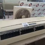LOTE 336 - 01 EVAPORADORA MARCA MIDEA 24000 BTU E 01 VENTILADOR. (NO ESTADO, LEILÃO NÃO TEM GARANTIA E NEM DEVOLUÇÃO, SUJEITO A POSSÍVEIS AVARIAS VISÍVEIS/OCULTAS E/OU AUSÊNCIA DE COMPONENTES).