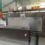 LOTE 243 - 01 DEPURADOR DE AR EM AÇO ESCOVADO. (NO ESTADO, LEILÃO NÃO TEM GARANTIA E NEM DEVOLUÇÃO, SUJEITO A POSSÍVEIS AVARIAS VISÍVEIS/OCULTAS E/OU AUSÊNCIA DE COMPONENTES).
