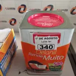 LOTE 340 - 01 LATA DE TINTA IQUINE DELANIL RENDE MUITO INTERIORES/EXTERIORES 18L NA COR CONCRETO. (NO ESTADO, LEILÃO NÃO TEM GARANTIA E NEM DEVOLUÇÃO, SUJEITO A POSSÍVEIS AVARIAS VISÍVEIS/OCULTAS E/OU AUSÊNCIA DE COMPONENTES).