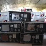LOTE 259 - 05 TRANSCEPTORES SSB. (NO ESTADO, LEILÃO NÃO TEM GARANTIA E NEM DEVOLUÇÃO, SUJEITO A POSSÍVEIS AVARIAS VISÍVEIS/OCULTAS E/OU AUSÊNCIA DE COMPONENTES).