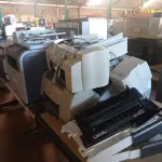 LOTE 361 - 01 LOTE COM VÁRIAS IMPRESSORAS MARCAS E MODELOS DIVERSOS COM AVARIAS. (NO ESTADO, LEILÃO NÃO TEM GARANTIA E NEM DEVOLUÇÃO, SUJEITO A POSSÍVEIS AVARIAS VISÍVEIS/OCULTAS E/OU AUSÊNCIA DE COMPONENTES).