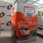 LOTE 340 - 01 LATA DE TINTA IQUINE DELANIL RENDE MUITO INTERIORES/EXTERIORES 18L NA COR CONCRETO. (NO ESTADO, LEILÃO NÃO TEM GARANTIA E NEM DEVOLUÇÃO, SUJEITO A POSSÍVEIS AVARIAS VISÍVEIS/OCULTAS E/OU AUSÊNCIA DE COMPONENTES).