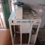 LOTE 391 - 01 GUILHOTINA MODELO GK-360/40E. (NO ESTADO, LEILÃO NÃO TEM GARANTIA E NEM DEVOLUÇÃO, SUJEITO A POSSÍVEIS AVARIAS VISÍVEIS/OCULTAS E/OU AUSÊNCIA DE COMPONENTES).