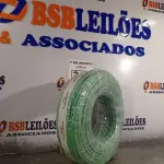 LOTE 210 - 01 ROLO DE CABO FLEXÍVEL 1X10MM NA COR VERDE.100 METROS (NOVO) (NO ESTADO, LEILÃO NÃO TEM GARANTIA E NEM DEVOLUÇÃO, SUJEITO A POSSÍVEIS AVARIAS VISÍVEIS/OCULTAS E/OU AUSÊNCIA DE COMPONENTES).