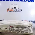LOTE 245 - 01 ROLO DE CABO FLEXÍVEL 1X2,5MM NA COR BRANCA. 100 METROS (NOVO)(NO ESTADO, LEILÃO NÃO TEM GARANTIA E NEM DEVOLUÇÃO, SUJEITO A POSSÍVEIS AVARIAS VISÍVEIS/OCULTAS E/OU AUSÊNCIA DE COMPONENTES).