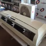 LOTE 336 - 01 EVAPORADORA MARCA MIDEA 24000 BTU E 01 VENTILADOR. (NO ESTADO, LEILÃO NÃO TEM GARANTIA E NEM DEVOLUÇÃO, SUJEITO A POSSÍVEIS AVARIAS VISÍVEIS/OCULTAS E/OU AUSÊNCIA DE COMPONENTES).