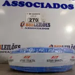 LOTE 270 - 01 ROLO DE CABO FLEXÍVEL 1X4MM NA COR AZUL. 100 METROS (NOVO)(NO ESTADO, LEILÃO NÃO TEM GARANTIA E NEM DEVOLUÇÃO, SUJEITO A POSSÍVEIS AVARIAS VISÍVEIS/OCULTAS E/OU AUSÊNCIA DE COMPONENTES).