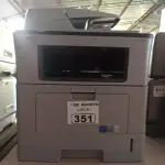 LOTE 351 - 01 IMPRESSORA MULTIFUNCIONAL MARCA SAMSUNG MODELO SCX-5835NX. (NO ESTADO, LEILÃO NÃO TEM GARANTIA E NEM DEVOLUÇÃO, SUJEITO A POSSÍVEIS AVARIAS VISÍVEIS/OCULTAS E/OU AUSÊNCIA DE COMPONENTES).