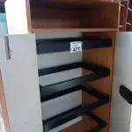 LOTE 477 - 01 ARMÁRIO PARA PASTA SUSPENSA EM MADEIRA COM 02 PORTAS. (NO ESTADO, LEILÃO NÃO TEM GARANTIA E NEM DEVOLUÇÃO, SUJEITO A POSSÍVEIS AVARIAS VISÍVEIS/OCULTAS E/OU AUSÊNCIA DE COMPONENTES).