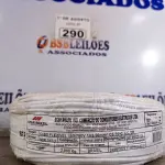 LOTE 290 - 01 ROLO DE CABO FLEXÍVEL 1X2,5MM NA COR BRANCA.100 METROS (NOVO)(NO ESTADO, LEILÃO NÃO TEM GARANTIA E NEM DEVOLUÇÃO, SUJEITO A POSSÍVEIS AVARIAS VISÍVEIS/OCULTAS E/OU AUSÊNCIA DE COMPONENTES).
