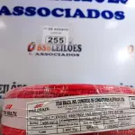 LOTE 255 - 01 ROLO DE CABO FLEXÍVEL 1X2,5MM NA COR VERMELHA.100 METROS (NOVO) (NO ESTADO, LEILÃO NÃO TEM GARANTIA E NEM DEVOLUÇÃO, SUJEITO A POSSÍVEIS AVARIAS VISÍVEIS/OCULTAS E/OU AUSÊNCIA DE COMPONENTES).