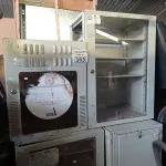 LOTE 383 - 04 RACK’S PARA EQUIPAMENTOS DE REDE MARCAS E MODELOS DIVERSOS. (NO ESTADO, LEILÃO NÃO TEM GARANTIA E NEM DEVOLUÇÃO, SUJEITO A POSSÍVEIS AVARIAS VISÍVEIS/OCULTAS E/OU AUSÊNCIA DE COMPONENTES).