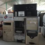 LOTE 287 - 05 CPU’S MARCAS E MODELOS DIVERSOS PARA RETIRADA DE PEÇAS. (NO ESTADO, LEILÃO NÃO TEM GARANTIA E NEM DEVOLUÇÃO, SUJEITO A POSSÍVEIS AVARIAS VISÍVEIS/OCULTAS E/OU AUSÊNCIA DE COMPONENTES).