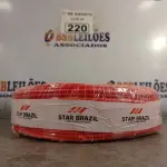 LOTE 220 - 01 ROLO DE CABO FLEXÍVEL 1X4MM NA COR VERMELHA.100 METROS (NOVO) (NO ESTADO, LEILÃO NÃO TEM GARANTIA E NEM DEVOLUÇÃO, SUJEITO A POSSÍVEIS AVARIAS VISÍVEIS/OCULTAS E/OU AUSÊNCIA DE COMPONENTES).