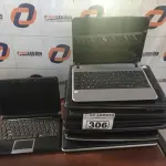 LOTE 306 - 06 NOTEBOOK’S E 02 NETBOOK’S MARCAS E MODELOS DIVERSOS PARA RETIRADA DE PEÇAS. (NO ESTADO, LEILÃO NÃO TEM GARANTIA E NEM DEVOLUÇÃO, SUJEITO A POSSÍVEIS AVARIAS VISÍVEIS/OCULTAS E/OU AUSÊNCIA DE COMPONENTES).