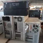 LOTE 287 - 05 CPU’S MARCAS E MODELOS DIVERSOS PARA RETIRADA DE PEÇAS. (NO ESTADO, LEILÃO NÃO TEM GARANTIA E NEM DEVOLUÇÃO, SUJEITO A POSSÍVEIS AVARIAS VISÍVEIS/OCULTAS E/OU AUSÊNCIA DE COMPONENTES).